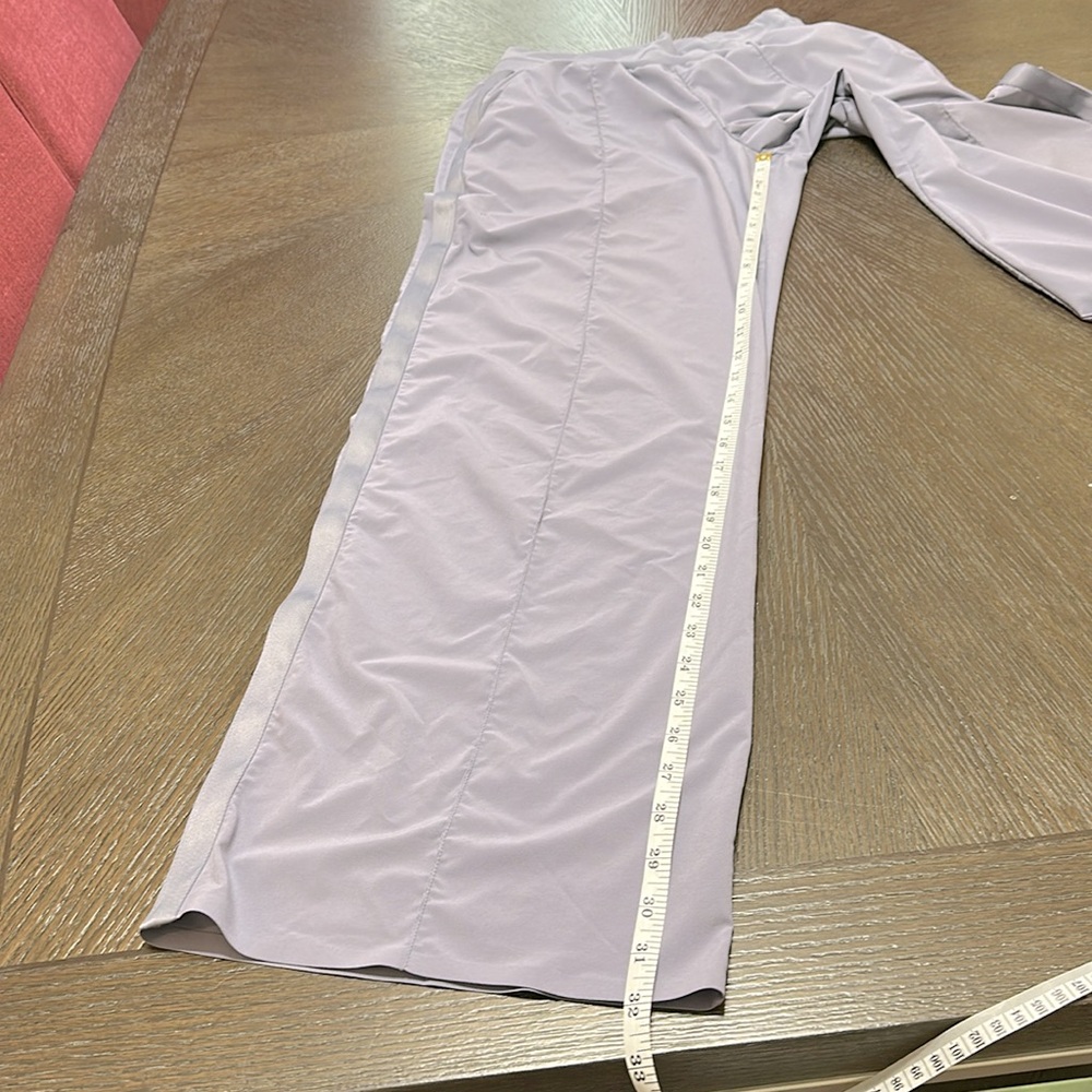 Athleta Women's Wide Leg Pants in Light Gray - Picture 9 of 13